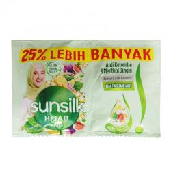 Sunsilk Shampoo Hijab Anti Ketombe & Menthol Dingin Sachet 9ml