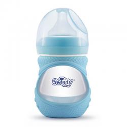 Sweety Baby Glass Bottle Blue 150ml