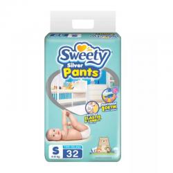 Sweety Silver Pants S 32s