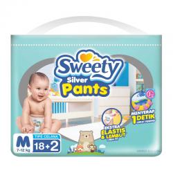 Sweety Silver Pants M 18+2s