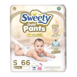 Sweety Gold Pants S 66s