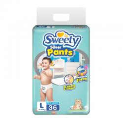 Sweety Silver Pants L 36s