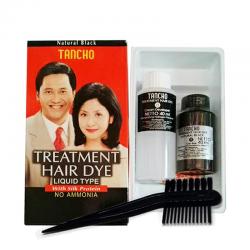 Tancho Pomade Treatment Hair Dye Natural Black 80ml