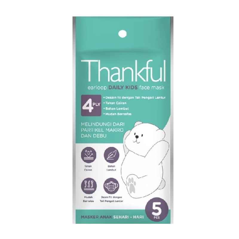 thankful mask earloop 5s