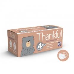 Thankful Kids 4-Ply Headloop Daily Face Mask 30s