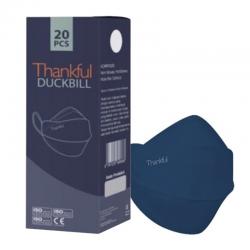 Thankful Duckbill Earloop Navy 20s