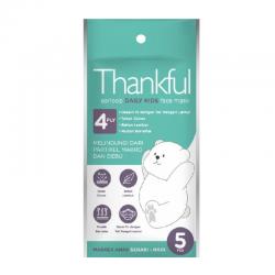 Thankful Kids 4-Ply Earloop Daily Face Mask 5s