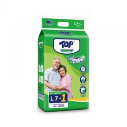 Top Adult Diapers Size L (7+1 pcs)