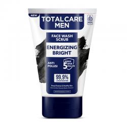 Total Care Men Face Wash Scrub Energizing Bright 100ml