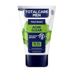 Total Care Men Face Wash Acne Clear 100ml