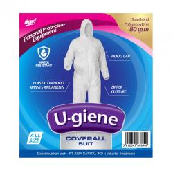 U-giene Disposable Hazmat Suit 1pc