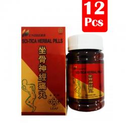 Uniherb SCI-TICA Herbal Pills (150pil @150mg) (PAKET ISI 12 Pcs)