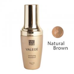 Valege 3 In 1 Everlasting Foundation Natural Brown 30ml