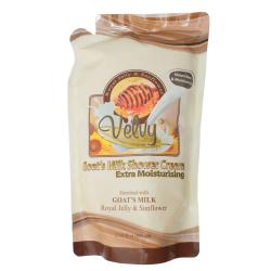 Velvy Goats Milk S/C Extra Moist Refill Royal Jelly and Sunflower 800ml