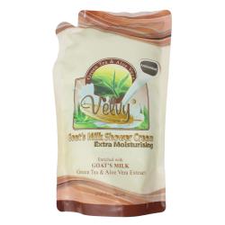 Velvy Goats Milk S/C Extra Moist Refill Green Tea and Aloe Vera 800ml