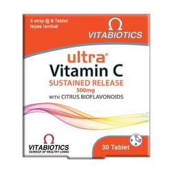 Vitabiotics Ultra Vitamin C (5 Strips @6 Tablet) (ED: Jul 23)