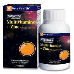 VitaHealth Robovites Multivitamin Plus Zinc 30 tab hisap