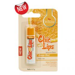 Viva Cosmetics Moisture Balm Chic on Lips - Orange Blast