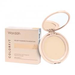 Wardah Colorfit Velvet Powder Foundation 23W Warm Ivory 11gr
