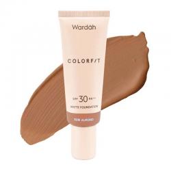 Wardah Colorfit Matte Foundation 52N Almond 25ml