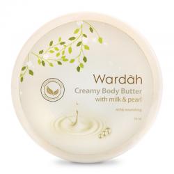 Wardah Creamy Body Butter Milk and Pearl 50ml