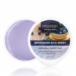 Wardah Nature Daily Amazonian Acai Berry Antioxidant Capsule Mask 10ml