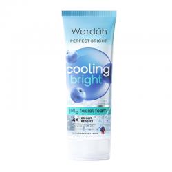 Wardah Perfect Bright Cooling Bright Jelly Facial Foam 100ml