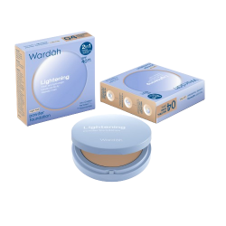Wardah Lightening Powder Foundation Light Feel 04 Neutral Sand (42N) 12gr