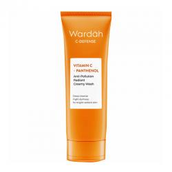 Wardah C-Defense Vitamin C+Panthenol Anti Pollution Radiant Creamy Wash 100ml