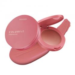 Wardah Colorfit Cream Blush 01 Sand Coral 3gr