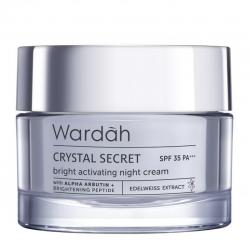 Wardah Crystal Secret Bright Activating Night Cream 30gr