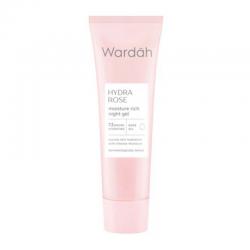 Wardah Hydra Rose Moisture Rich Night Gel 17ml