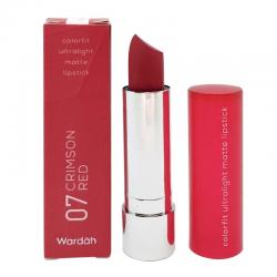 Wardah Colorfit Ultralight Matte Lipstick 07 Crimson Red 3.6gr