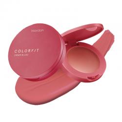 Wardah Colorfit Cream Blush 02 Merry Mauve 3gr