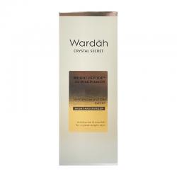 Wardah Crystal Secret Bright-Peptide 5% Niacinamide Night Moisturizer 15ml