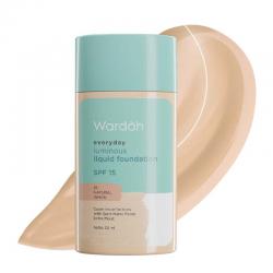 Wardah Everyday Luminous Liquid Foundation 01 Natural White 35ml