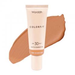 Wardah Colorfit Matte Foundation 43W Golden Sand 25ml