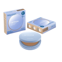 Wardah Lightening Powder Foundation Light Feel 07 Almond (52N) 12gr