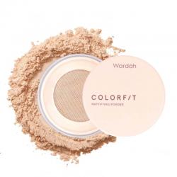 Wardah Colorfit Mattifying Powder 43W Golden Sand 15gr