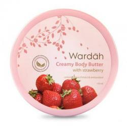 Wardah Creamy Body Butter With Strawberry 100ml