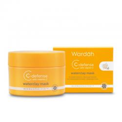 Wardah C-Defense Waterclay Mask 30gr