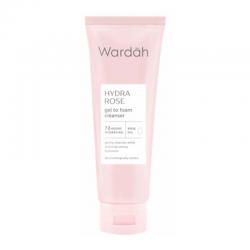 Wardah Hydra Rose Gel To Foam Cleanser 100ml