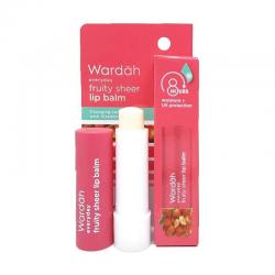 Wardah Everyday Fruity Sheer Lip Balm Strawberry 4gr