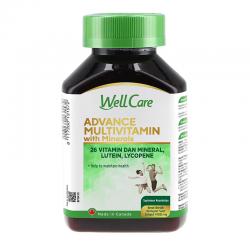 Wellcare Advance Multivitamin with Mineral 60 Tablet