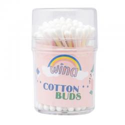 Wina Reguler Cotton Buds Pot 100s (ED: Sep 25)