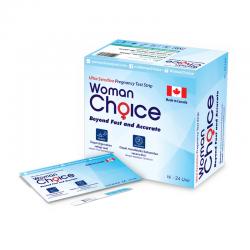Woman Choice Ultra Sensitive Pregnancy Test Strip Box 24s