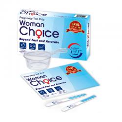 Woman Choice Ultra Sensitive Pregnancy Test Strip with Urine Glass 1pc