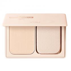 Y.O.U NoutriWear+ Silky Pressed Foundation W703 Warm Ivory 7gr