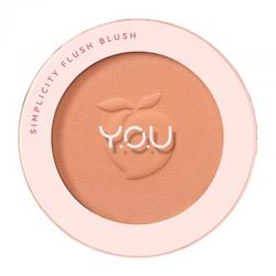 Y.O.U Simplicity Flush Blush R969 Coral Pink 3.5gr