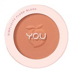 Y.O.U Simplicity Flush Blush O499 Sweet Apricot 3.5gr